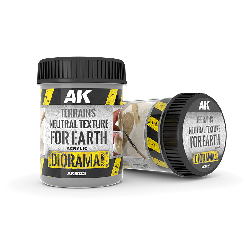 AK Interactive - Terrains - Neutral Texture for Earth - 250ml