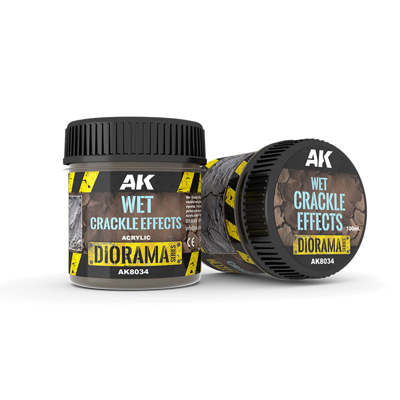 AK Interactive - Diorama - Wet crackle effects - 100ml