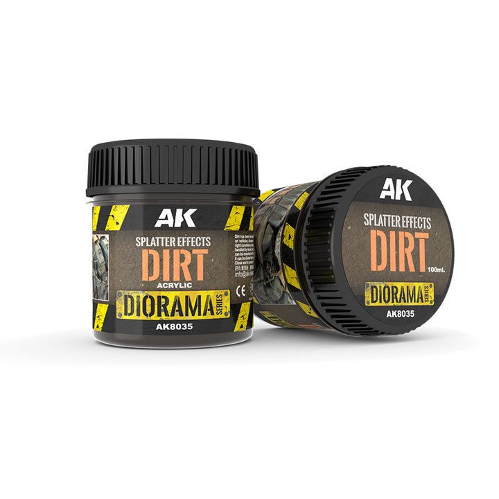 AK Interactive - Diorama - Splatter Effects Dirt - 100ml