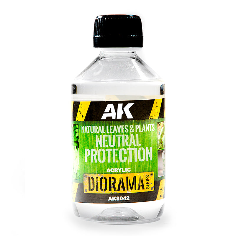 AK Interactive - Diorama - Natural Leaves & Plants Neutral Protection - 250ml