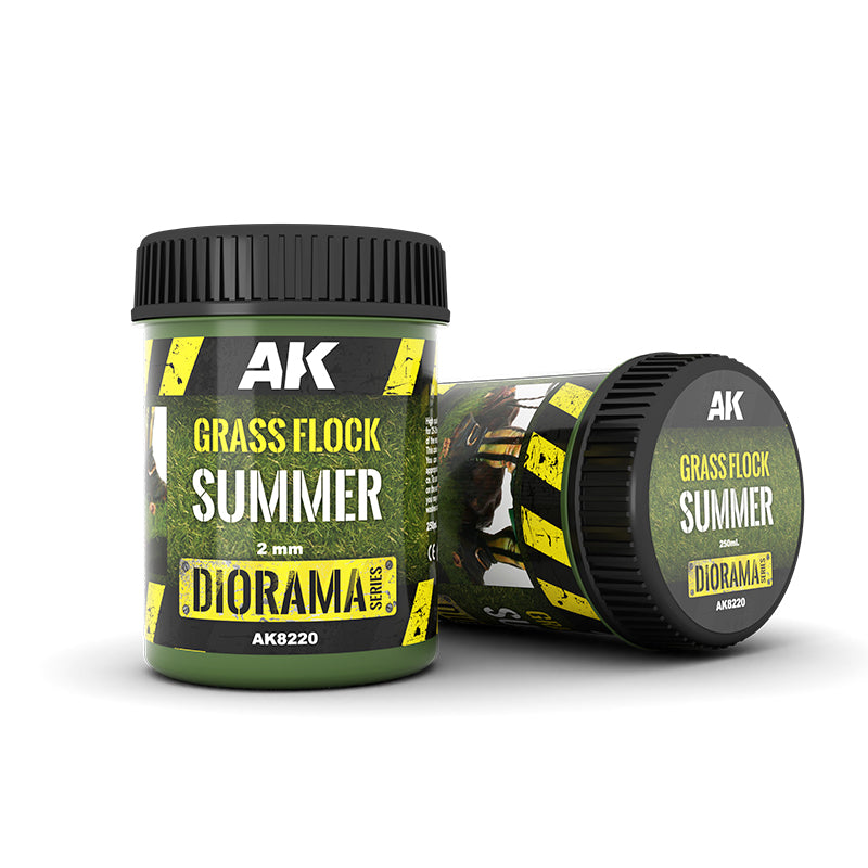 AK Interactive - Diorama - Grass Flock Summer - 2mm