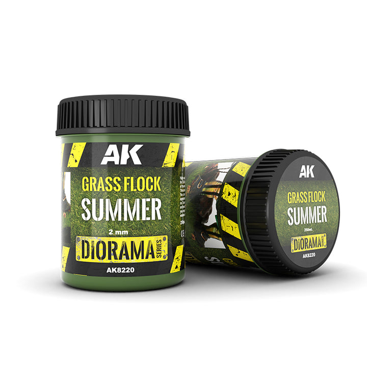 AK Interactive - Diorama - Grass Flock Summer - 2mm