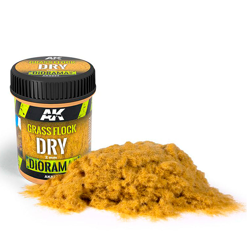 AK Interactive - Diorama - Grass Flock Dry - 2mm