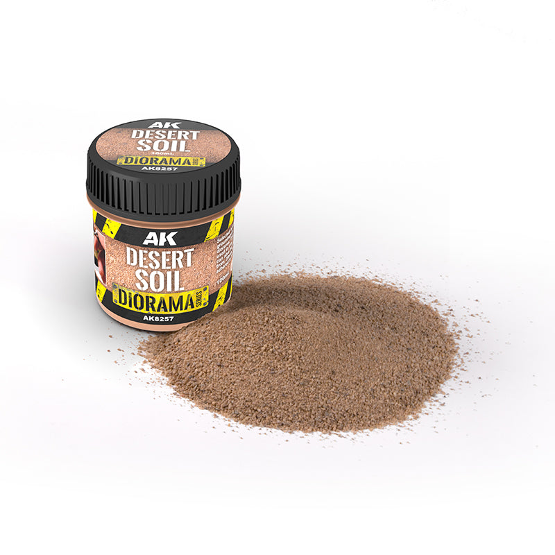 AK Interactive - Diorama - Desert Soil - 1/35