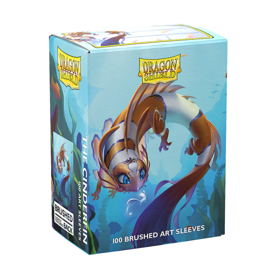 Dragon Shield - 100 Sleeves - Brushed Art - The Cinderfin