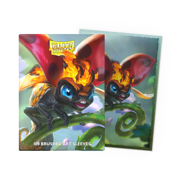 Dragon Shield - 100 Sleeves - Brushed Art Sleeves - The Burnbug