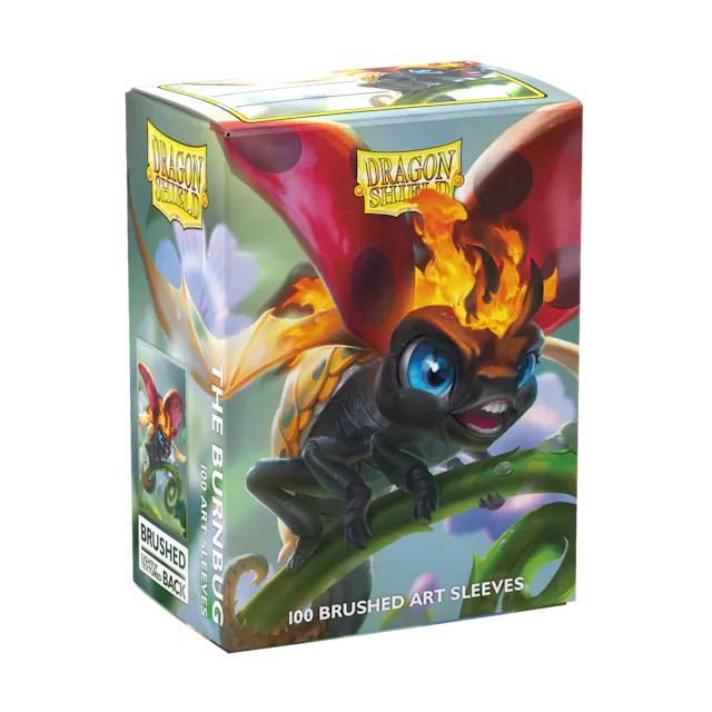 Dragon Shield - 100 Sleeves - Brushed Art Sleeves - The Burnbug