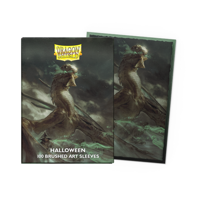 Dragon Shield - 100 Brushed Art Sleeves - Halloween 2026