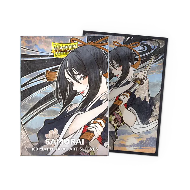 Dragon Shield - 100 Sleeves - Art Sleeves - Samurai