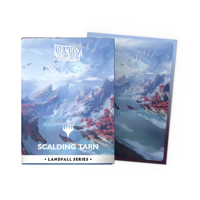 Dragon Shield - 100 Sleeves - Matte Duel Art - Landfall Series: Scalding Tarn