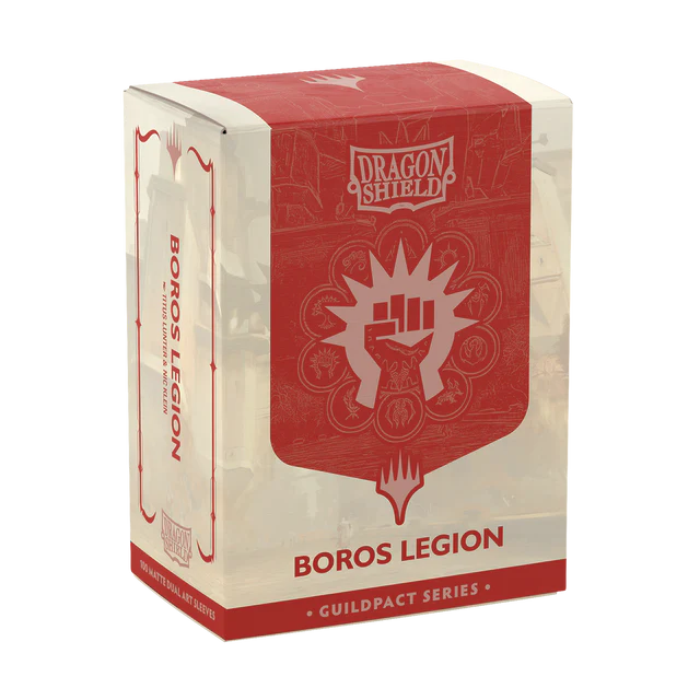 Dragon Shield - 100 Sleeves - Guildpact Series: Boros Legion