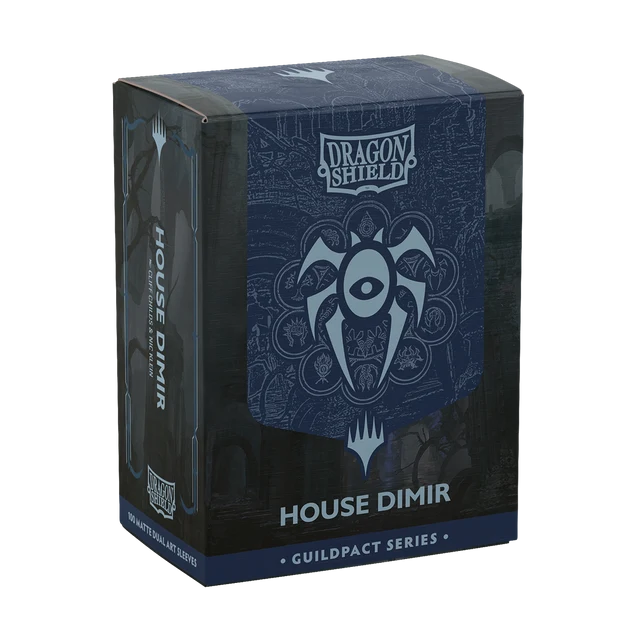 Dragon Shield - 100 Sleeves - Guildpact Series: House Dimir