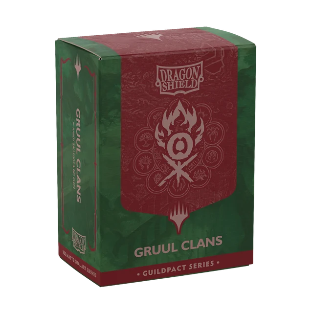 Dragon Shield - 100 Sleeves - Guildpact Series: Gruul Clans