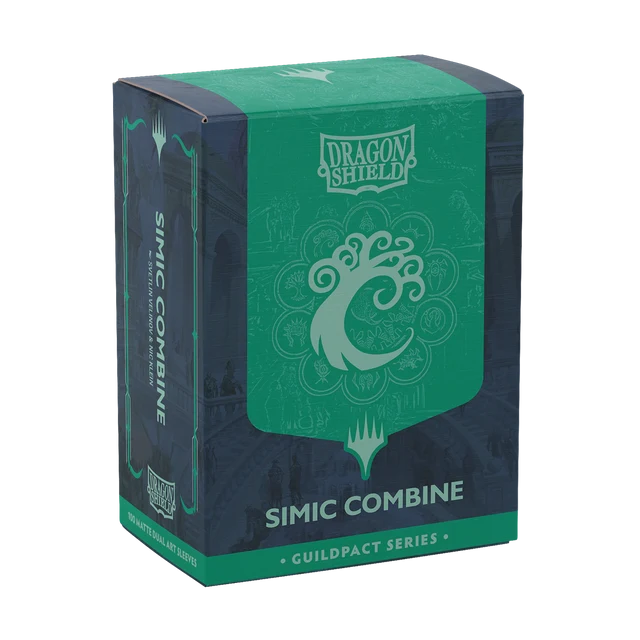 Dragon Shield - 100 Sleeves - Guildpact Series: Simic Combine