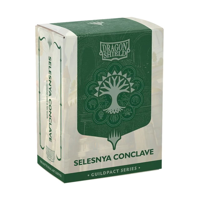 Dragon Shield - 100 Sleeves - Guildpact Series: Selesnya Conclave