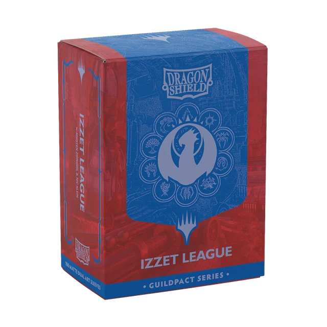 Dragon Shield - 100 Sleeves - Guildpact Series: Izzet League