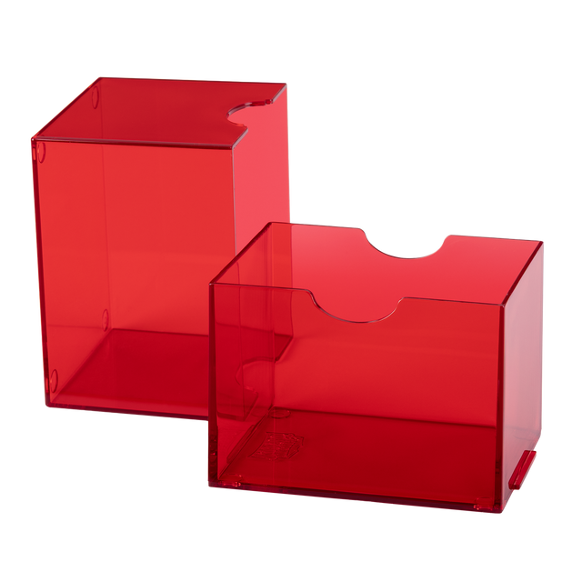 Dragon Shield - Strongbox 100+ - Clear Red