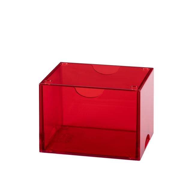 Dragon Shield - Strongbox 100+ - Clear Red