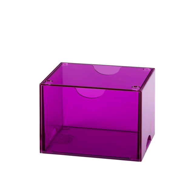 Dragon Shield - Strongbox 100+ - Clear Purple