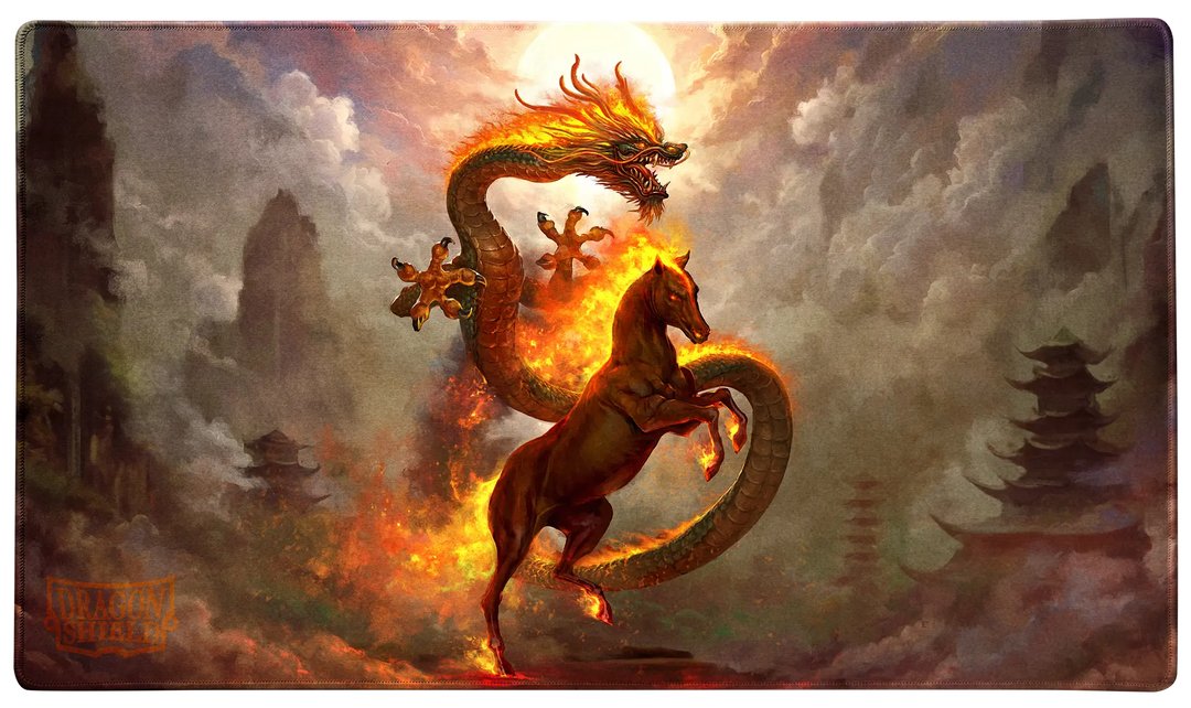 Dragon Shield - Playmat + Tube - Fire Horse 2026