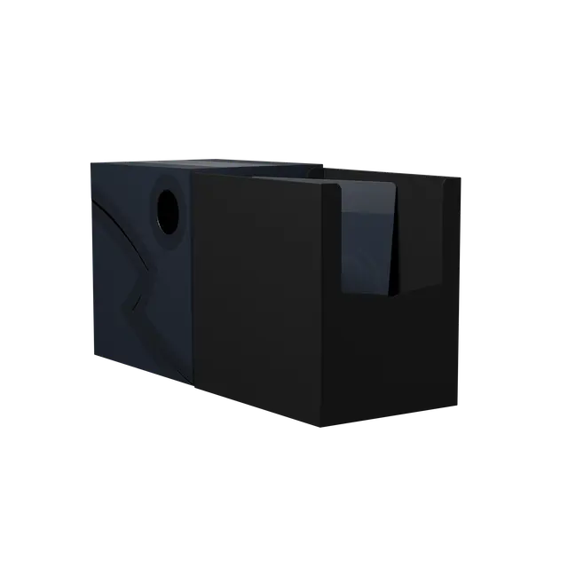 Dragon Shield - Deckbox - Double Shell: Midnight Blue/Black