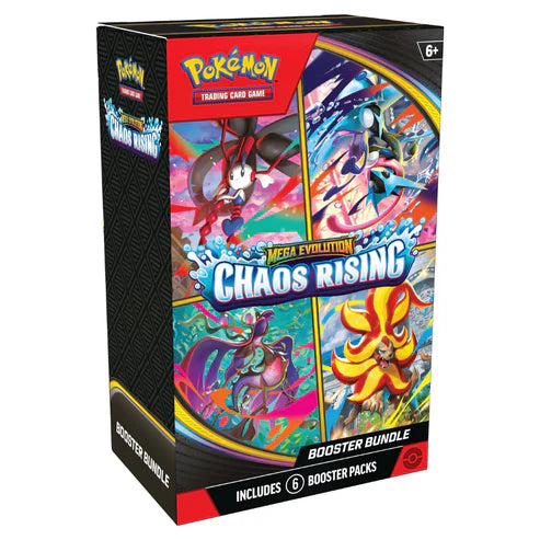 Pokémon - Booster Bundle - Mega Evolution 4.0: Chaos Rising (Max 1st per hushåll)