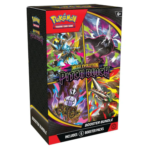 Pokémon - Booster Bundle - Mega Evolution 5.0: Pitch Black (Max 1st per hushåll)