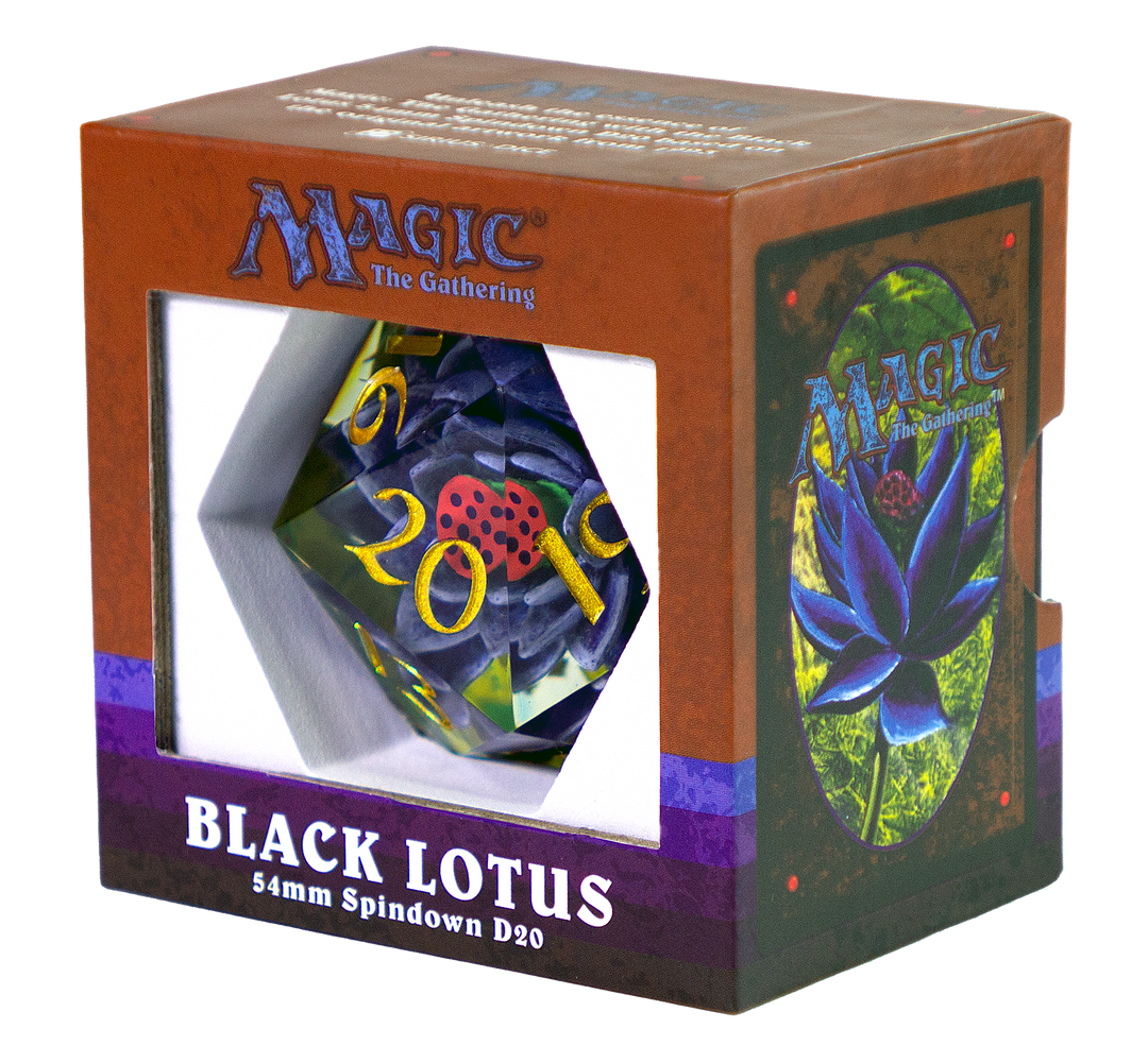 Sirius Dice - Black Lotus Spindown D20 54mm