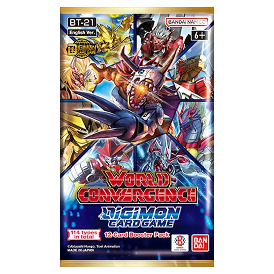 Digimon Trading Card - World Convergence Booster BT21