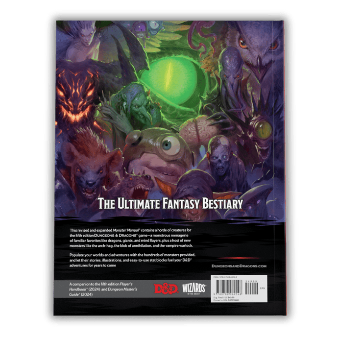 Dungeons & Dragons - Monster Manual 2024