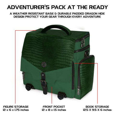 Enhance - Tabletop RPG Adventurer's Bag - Collectors Edition - Green