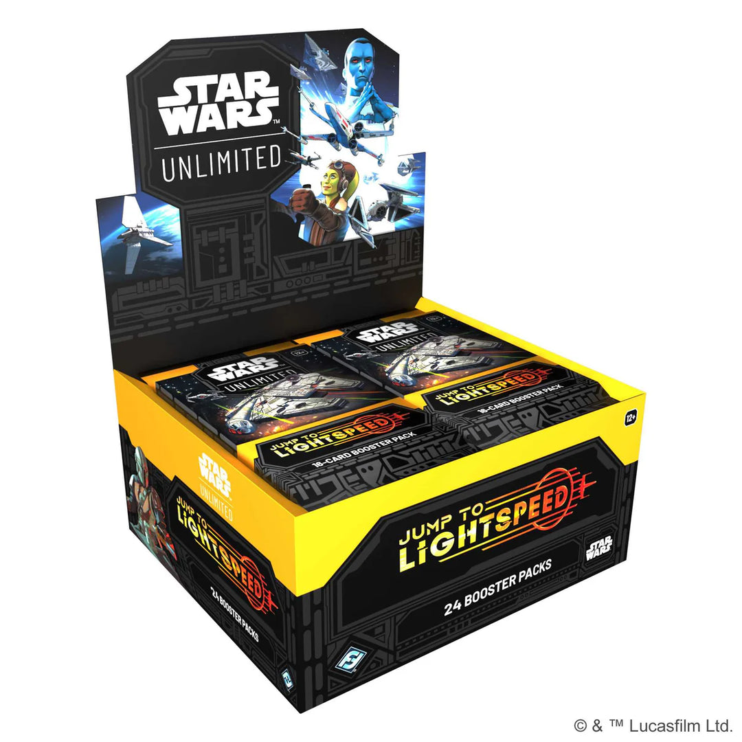 Star Wars: Unlimited - Jump to Lightspeed - Booster Box Display