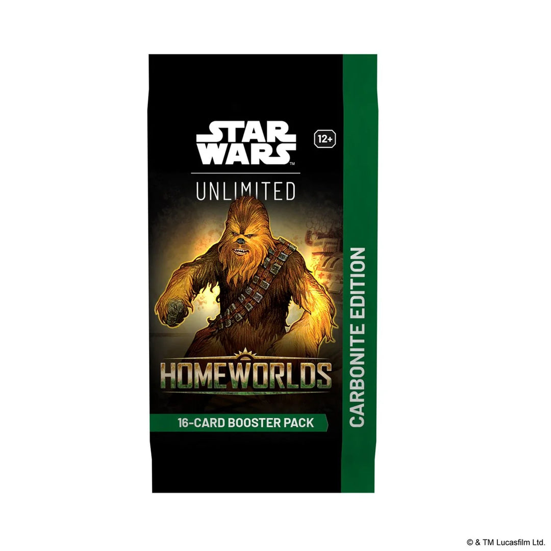 Star Wars: Unlimited - Homeworlds - Carbonite Booster Pack