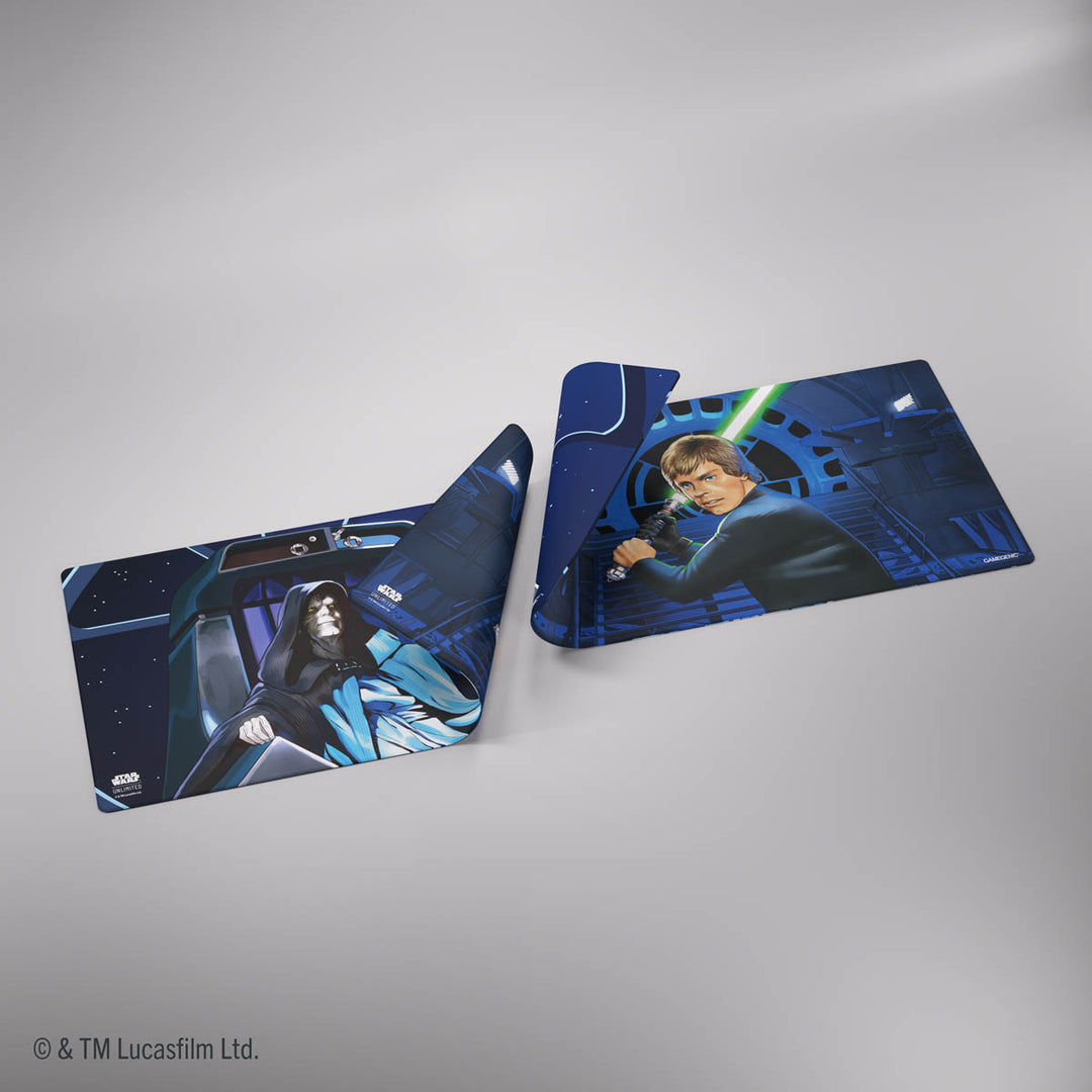 Gamegenic - Star Wars: Unlimited - Double Sided Playmat - Luke & Palpatine