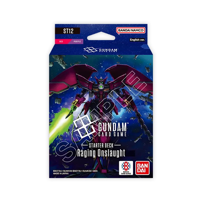 Gundam Card Game: Raging Onslaught Starter Deck ST12
