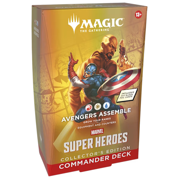 Magic: The Gathering - Collector's Edition Commander Deck - Marvel Super Heroes: Avengers Assemble
