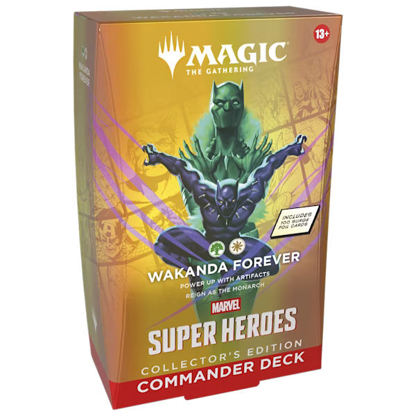 Magic: The Gathering - Collector's Edition Commander Deck - Marvel Super Heroes: Wakanda Forever