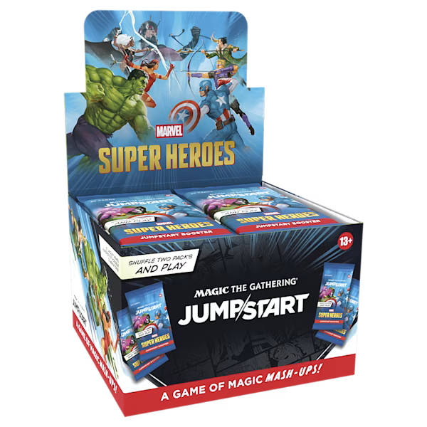 Magic: The Gathering - Booster Display Box - Jumpstart - Marvel Super Heroes
