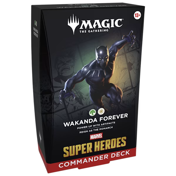 Magic: The Gathering - Commander Deck - Marvel Super Heroes: Wakanda Forever