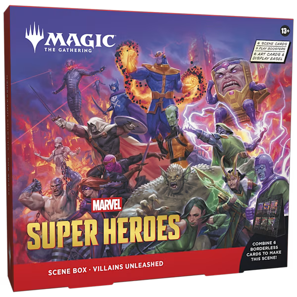 Magic: The Gathering - Scene Box - Marvel Super Heroes: Villains Unleashed