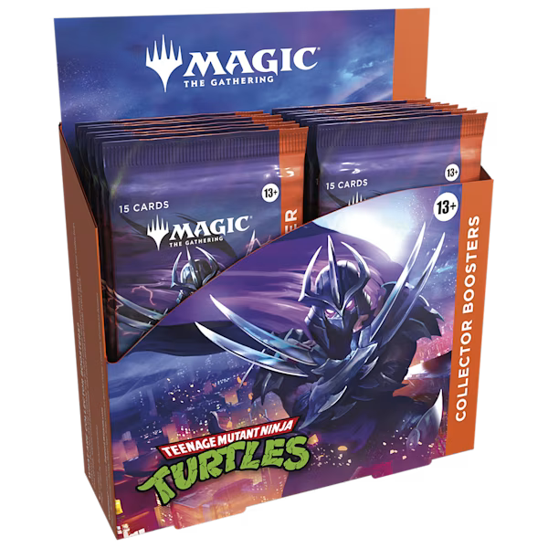 Magic: The Gathering - Collector Booster Display Box - Teenage Mutant Ninja Turtles (Max 1st per hushåll)