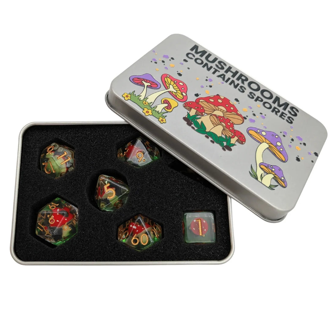 Dice Tin - Mushroom