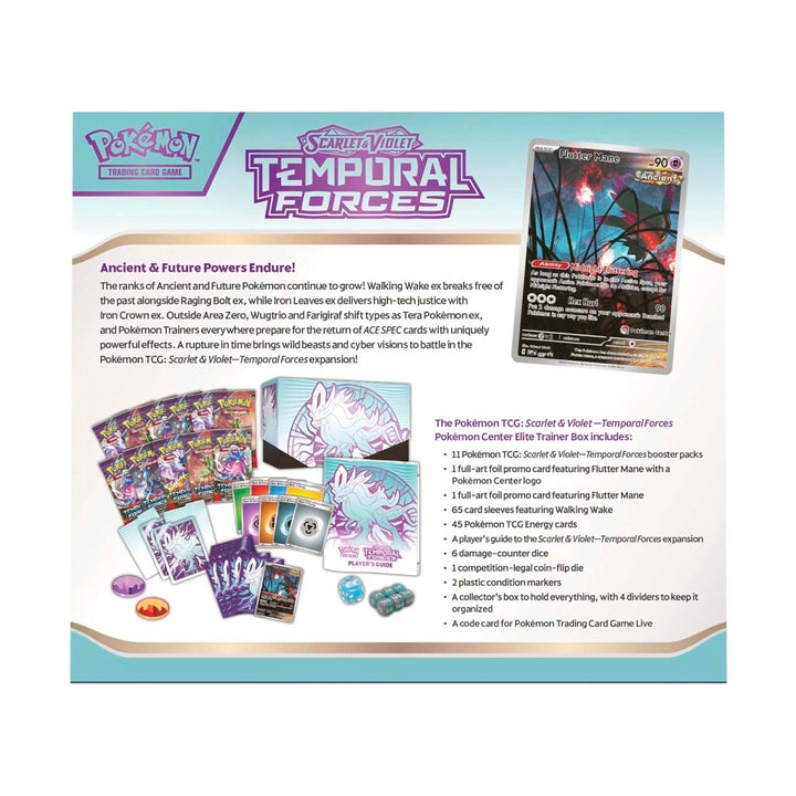 Pokémon - Elite Trainer Box - Scarlet & Violet - Temporal Forces (Walking Wake)