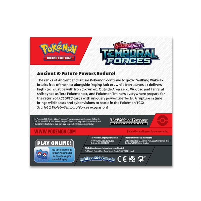 Pokémon - Booster Display Box - Scarlet & Violet - Temporal Forces