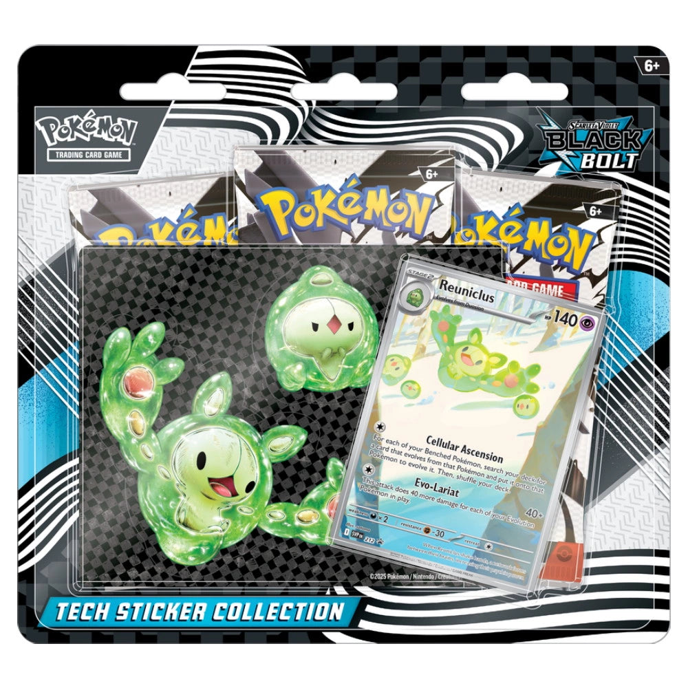Pokémon - Tech Sticker Collection - Black Bolt: Reuniclus