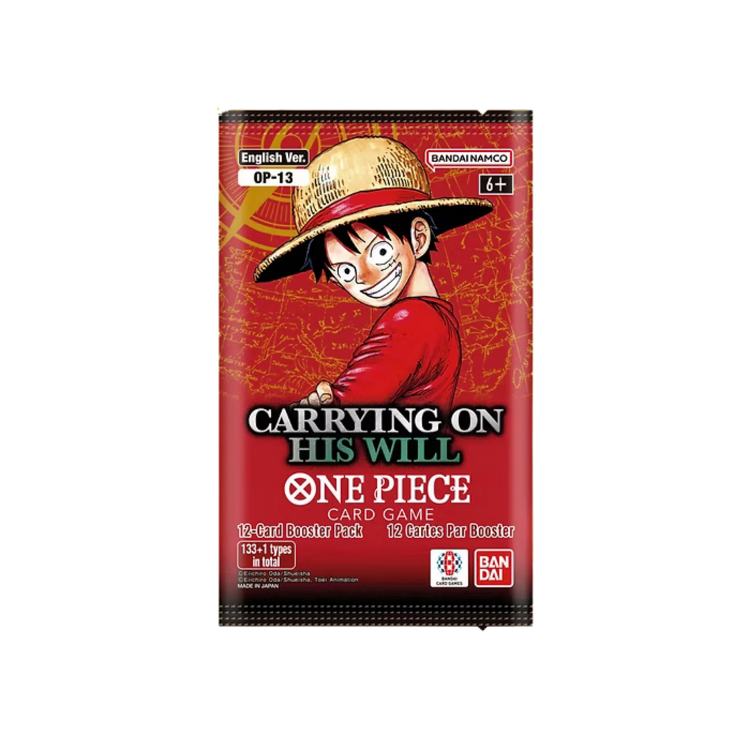 One Piece TCG - Booster Pack - OP13 - Carrying On His Will