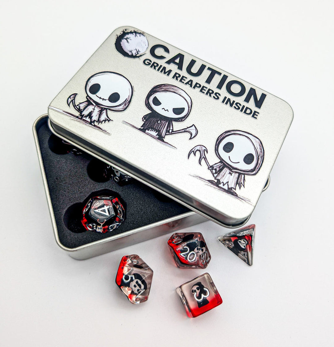 Dice Tin - Mystery Grim Reaper