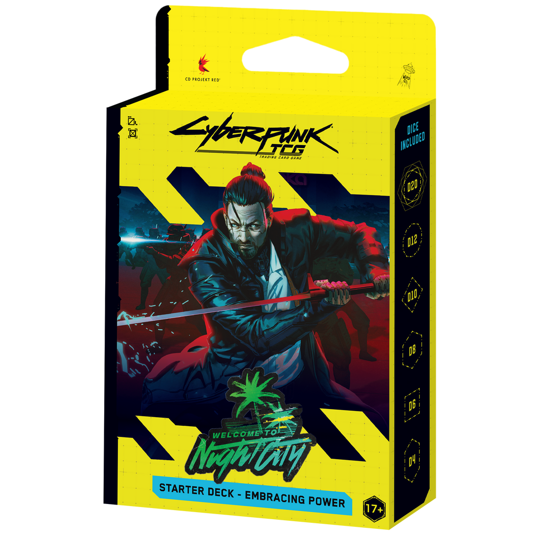 Cyberpunk TCG - Starter Deck - Welcome to Night City: Embracing Power