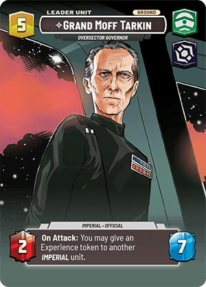 Grand Moff Tarkin, Oversector Governor - Showcase