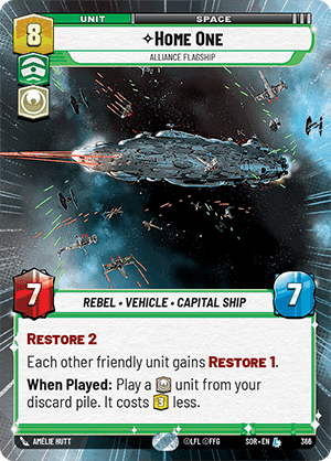 Home One, Alliance Flagship - Hyperspace